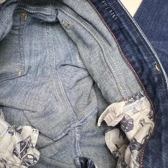 Anthropologie by Pilcro and the Letterpress Stet Fit Denim Skinny Jeans Sz 28 - Picture 14 of 16